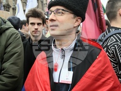 Сърбия - Белград - протест - бившият Генерален щаб 