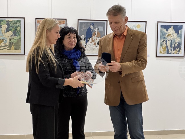 Избрани творби на Теню Пиндарев от колекцията на Илиян Дончев бяха показани в Казанлък