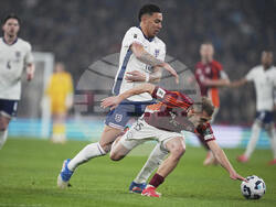 England Latvia WCup Soccer