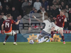 England Latvia WCup Soccer