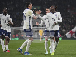 England Latvia WCup Soccer