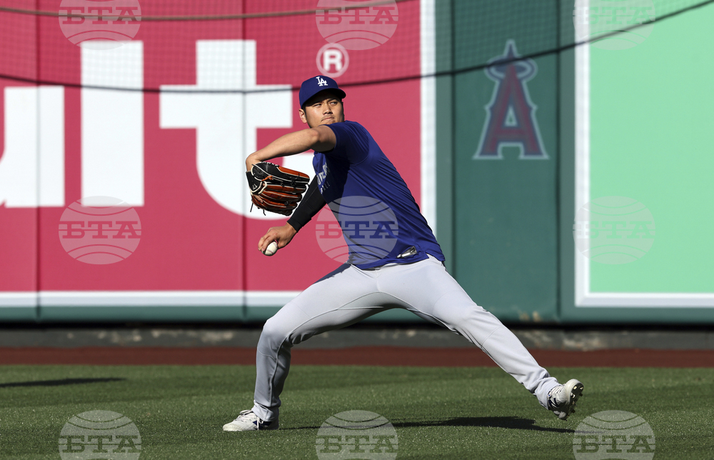 Dodgers Angels Baseball