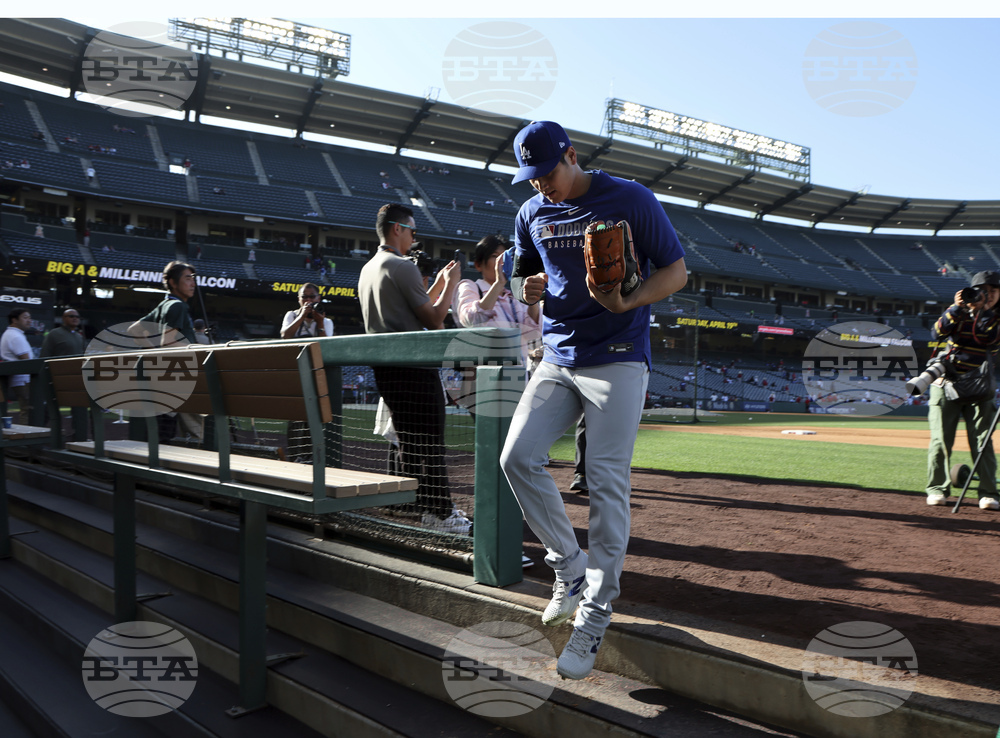 Dodgers Angels Baseball