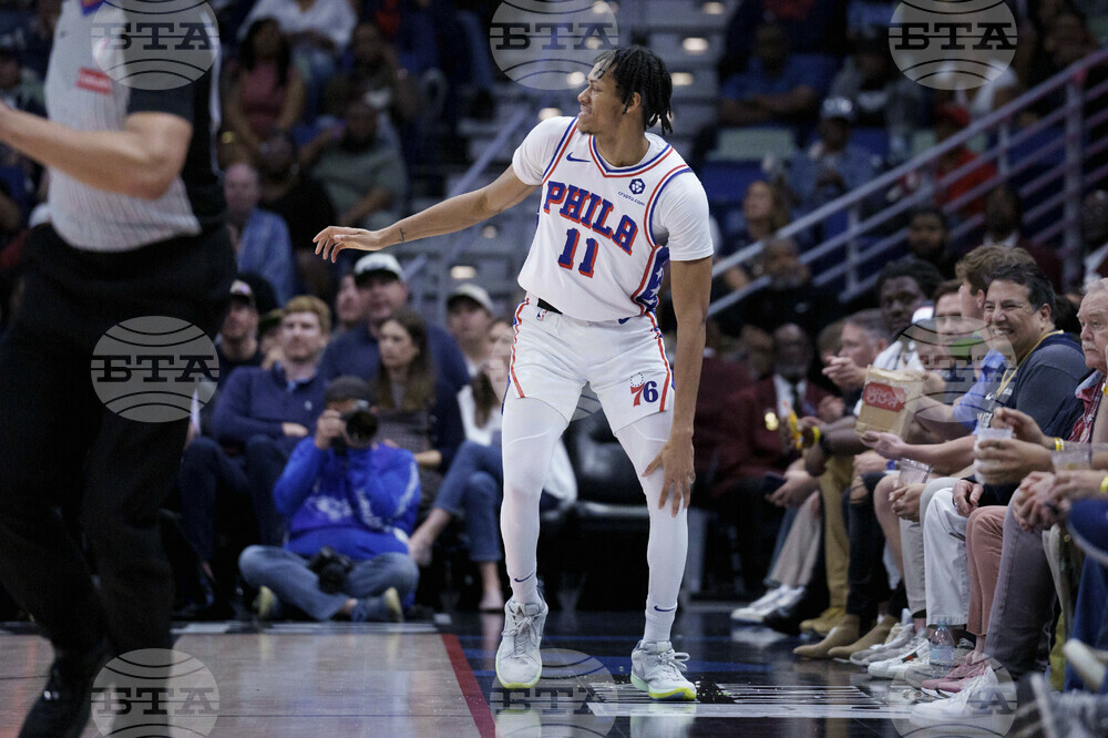 76ers Pelicans Basketball