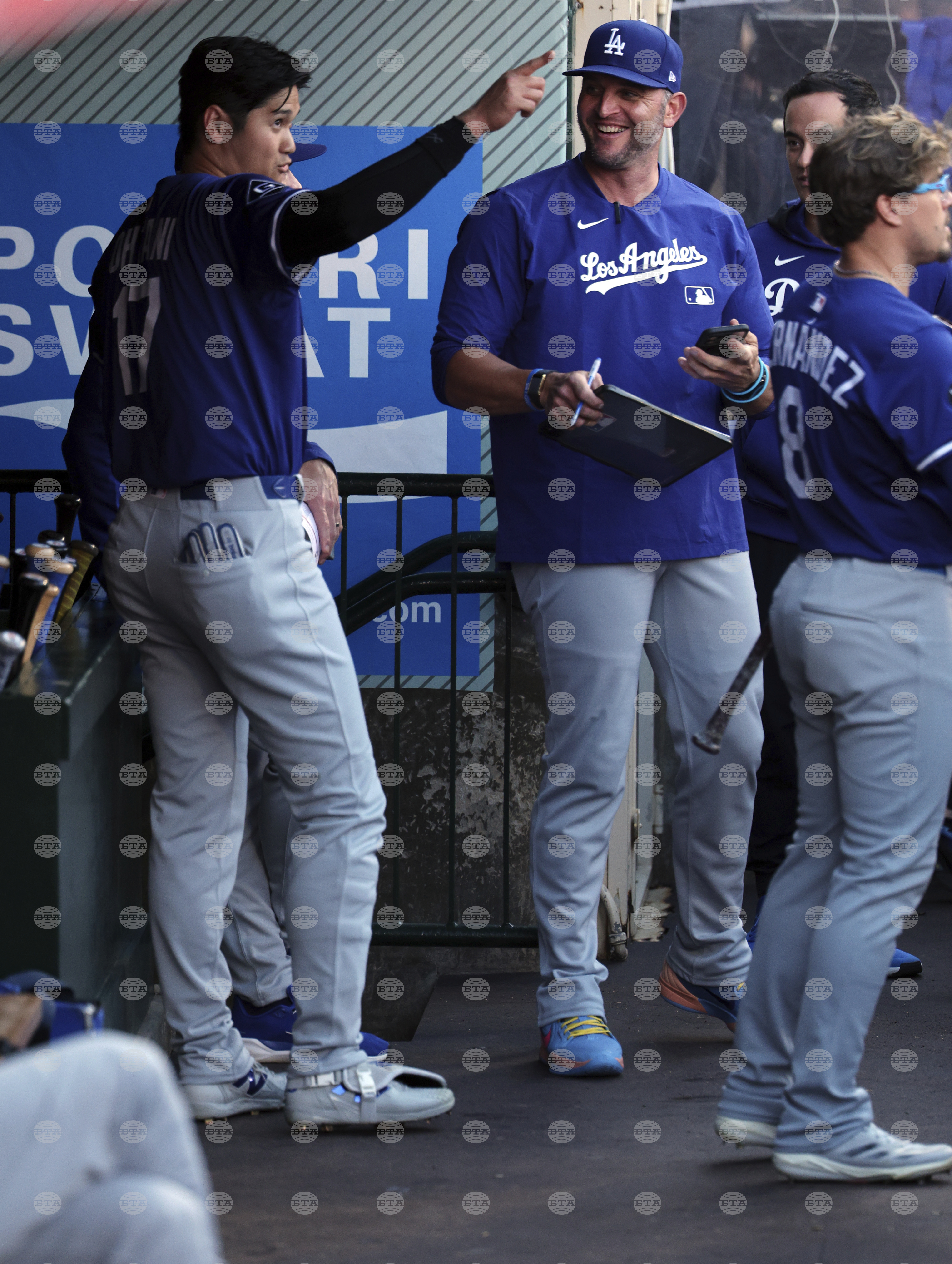 Dodgers Angels Baseball