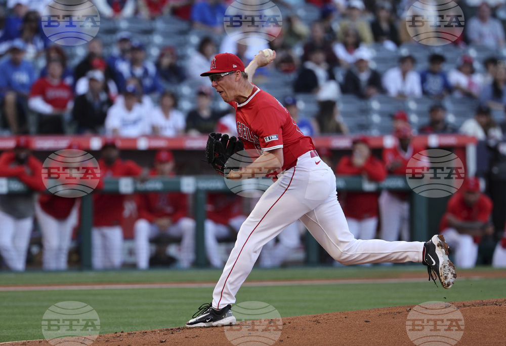 Dodgers Angels Baseball