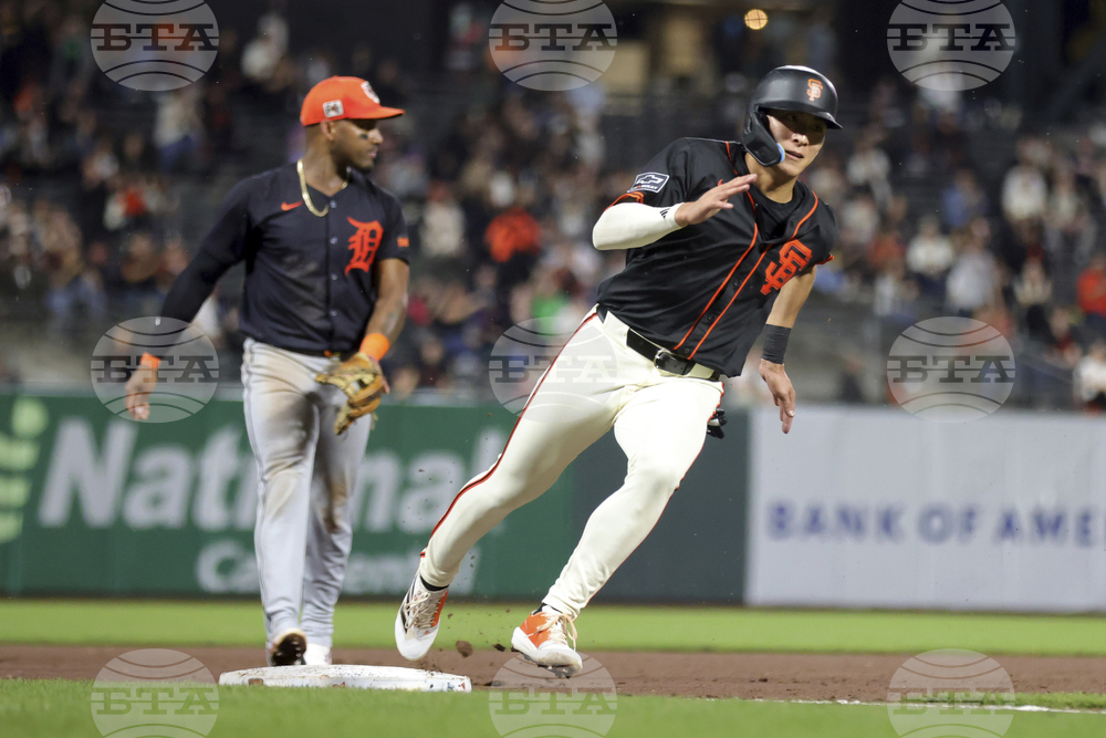Tigers Giants Baseball