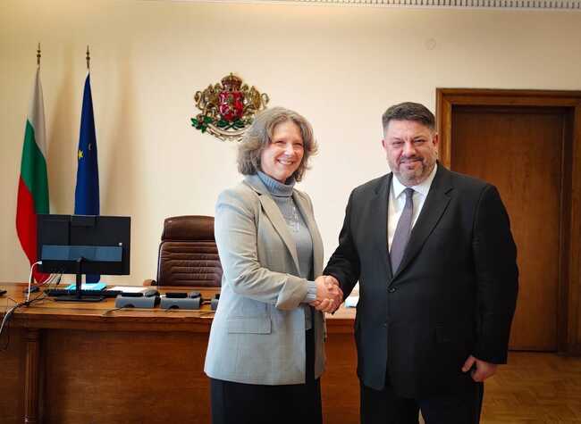 Deputy Prime Minister Zafirov Meets with US Charge d'Affaires Falatko