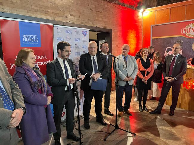 Посланици на пет държави, сред които и България, участваха в отбелязването на Международния ден на франкофонията в Сараево