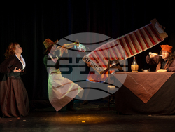 Спектакълът „Театрална изложба“ ще има премиера на 27 март в кукления театър на НАТФИЗ, снимка – НАТФИЗ