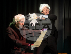 Спектакълът „Театрална изложба“ ще има премиера на 27 март в кукления театър на НАТФИЗ, снимка – НАТФИЗ