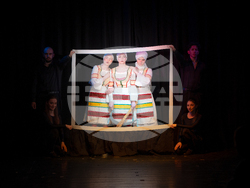 Спектакълът „Театрална изложба“ ще има премиера на 27 март в кукления театър на НАТФИЗ, снимка – НАТФИЗ