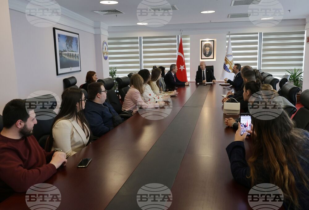 Турция - Одрин - Тракийски университет - участници в конференция „Европа на Балканите: Заедно чрез знание“ - посещение