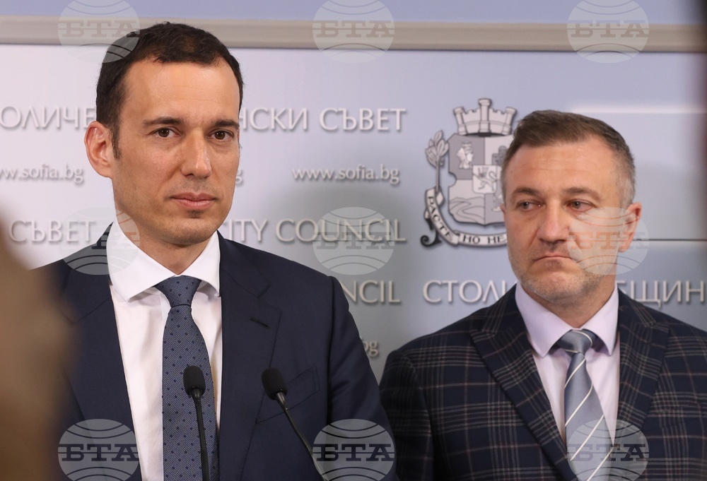 Столична община - Васил Терзиев - СДВР - брифинг