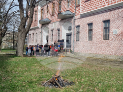 Търговище - Благовещение - прескачане на огън