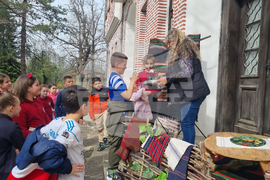Търговище - Благовещение - прескачане на огън