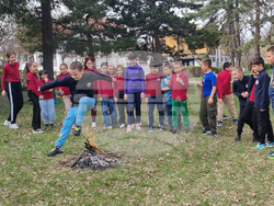 Търговище - Благовещение - прескачане на огън