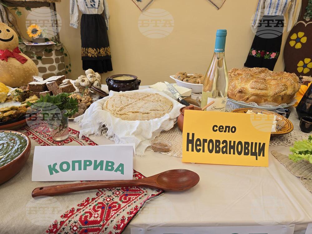 Село Неговановци - кулинарна изложба - пролетни ястия