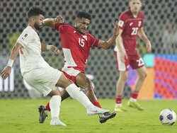 Indonesia Bahrain WCup Soccer