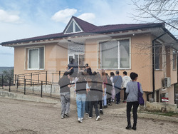 Разград - приют за животни - деца - посещение