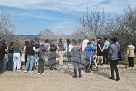 Разград - приют за животни - деца - посещение