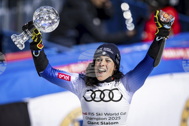 Федерика Бриньоне спечели малката Световна купа в гигантския слалом за сезон 2024/25