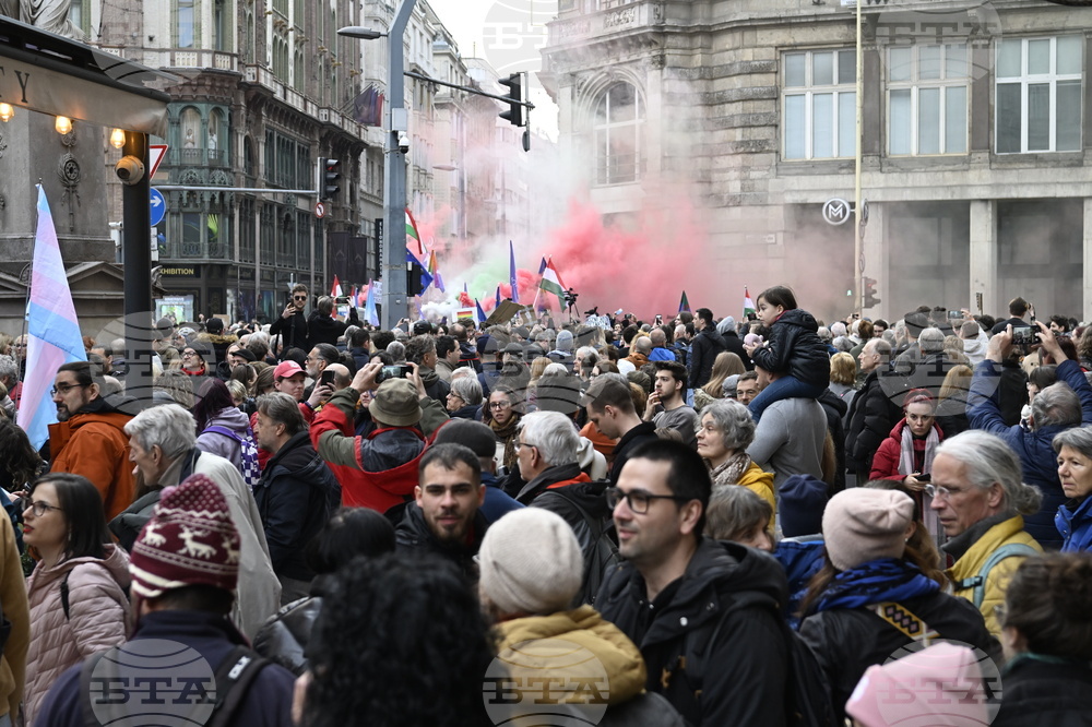 Hungary Protest Pride Ban