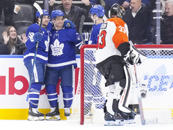 Flyers Maple Leafs Hockey