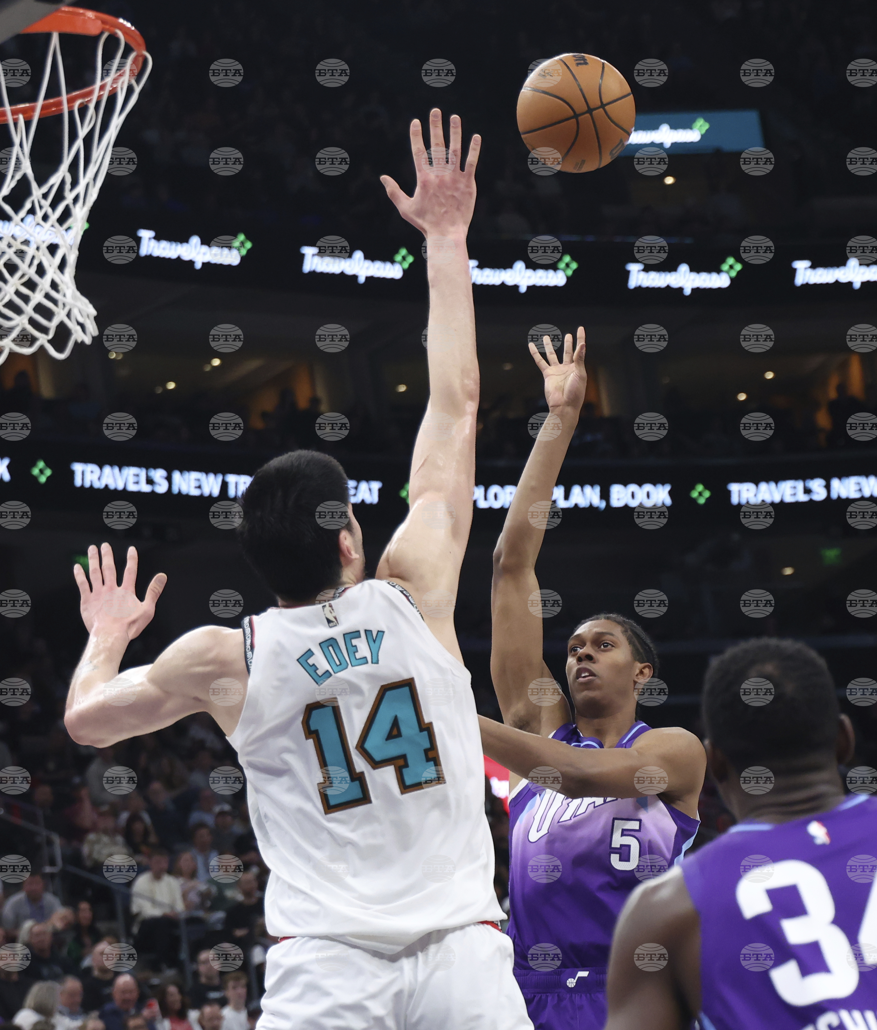 Grizzlies Jazz Basketball