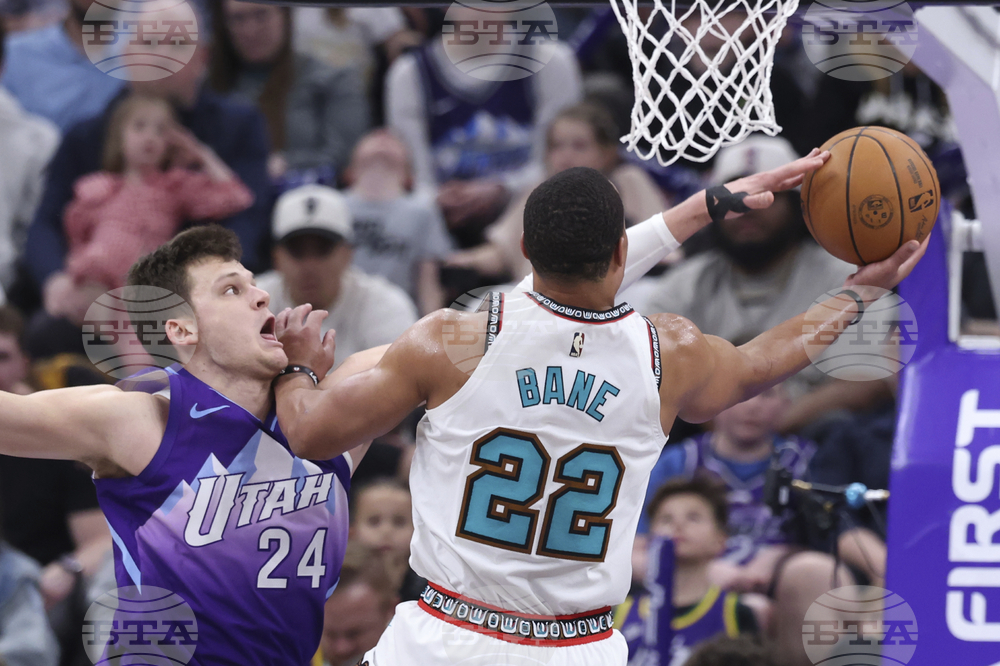 Grizzlies Jazz Basketball