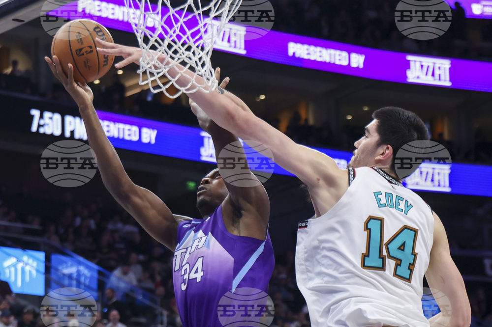 Grizzlies Jazz Basketball