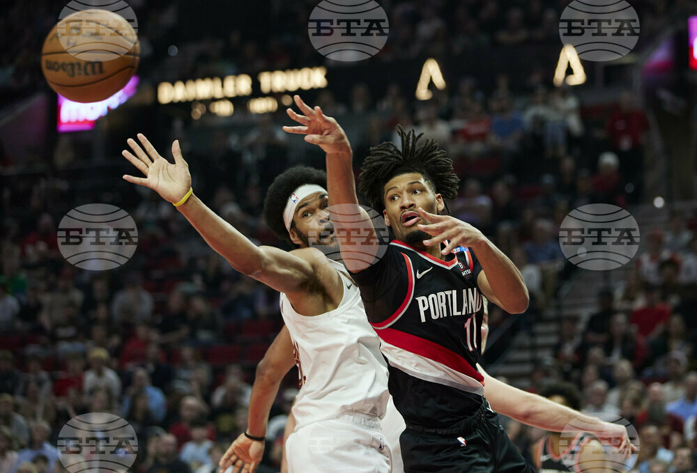 Cavaliers Trail Blazers Basketball