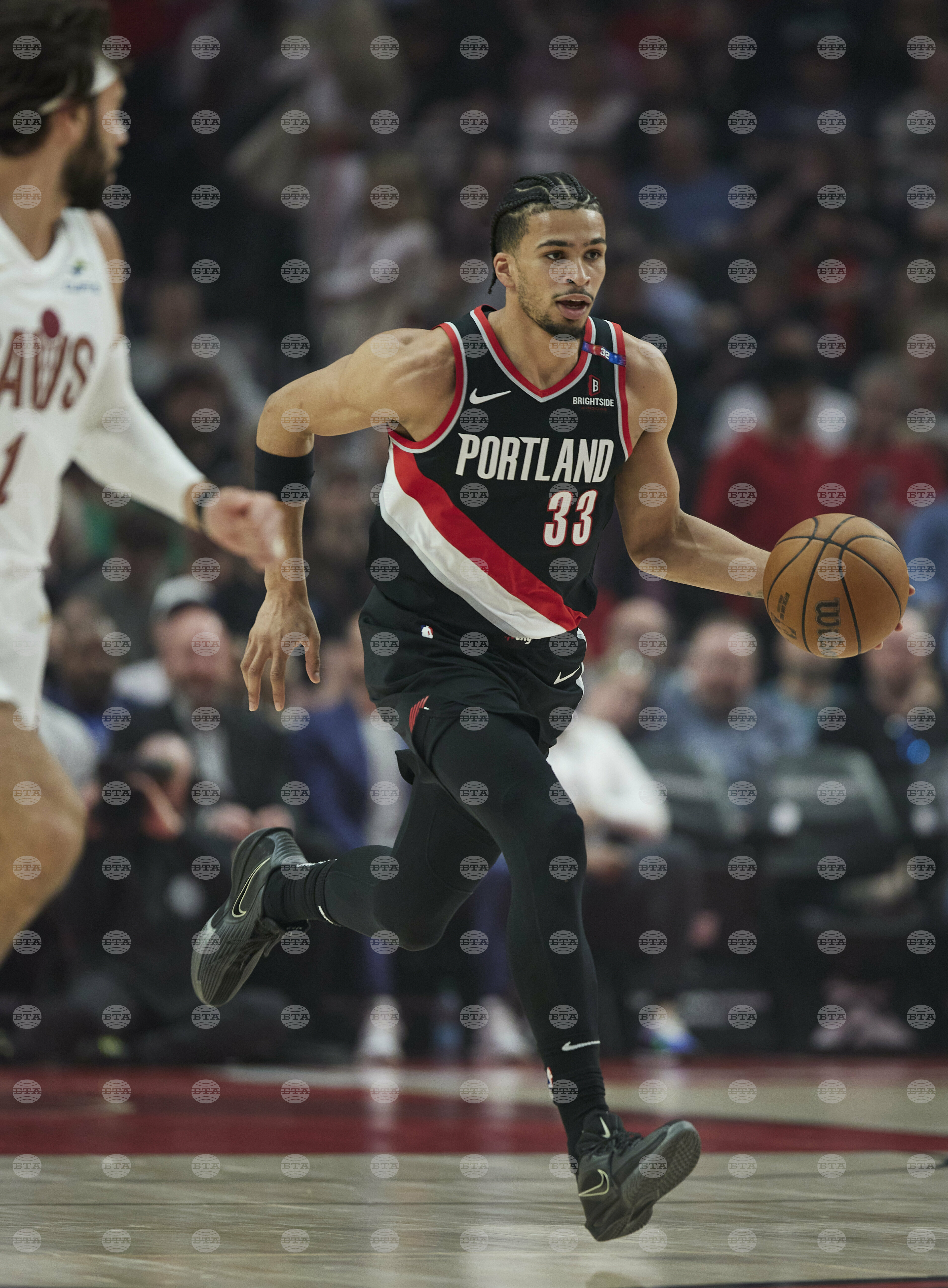 Cavaliers Trail Blazers Basketball