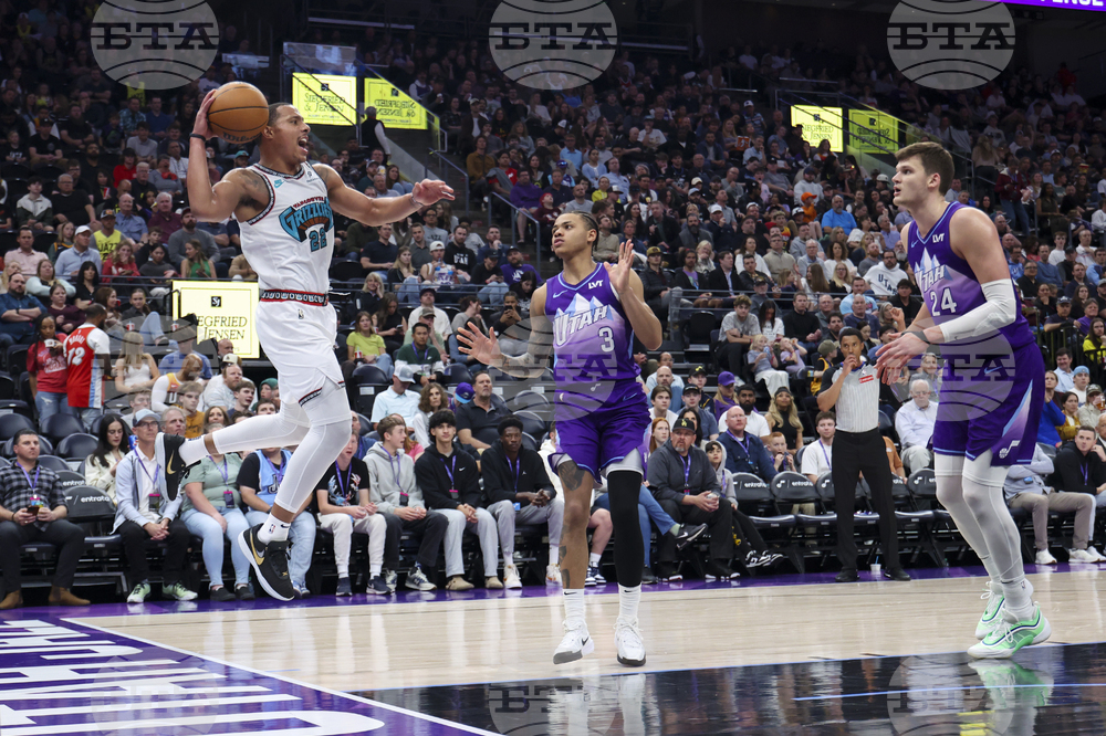 Grizzlies Jazz Basketball