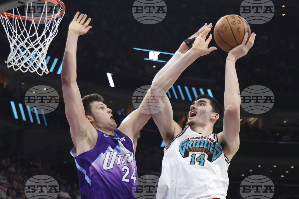 Grizzlies Jazz Basketball