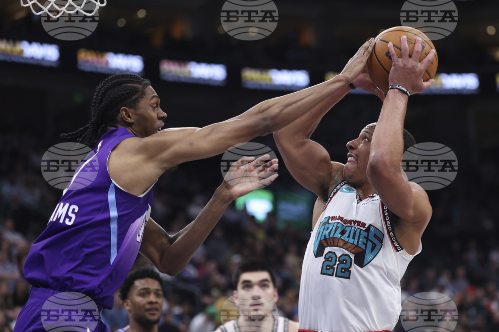 Grizzlies Jazz Basketball