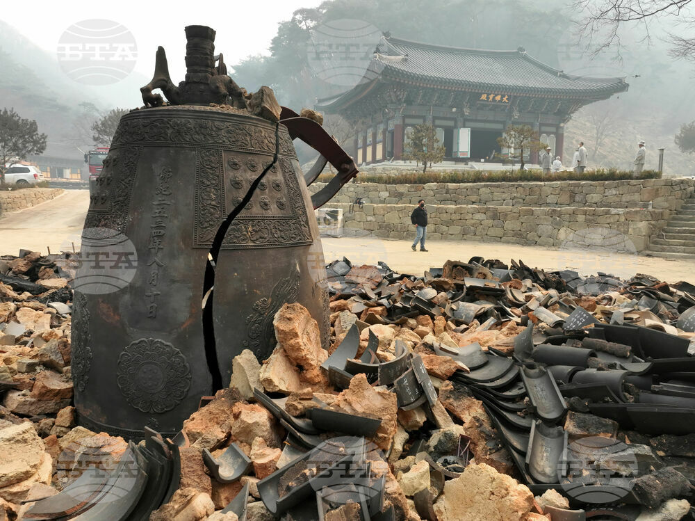 South Korea Wildfires
