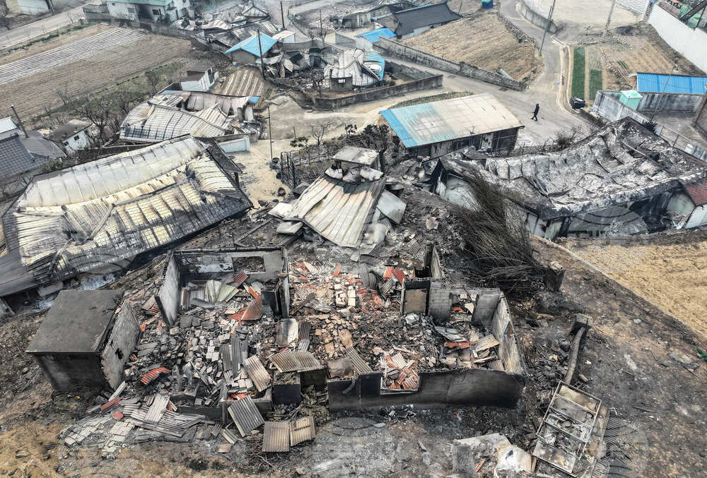 South Korea Wildfires