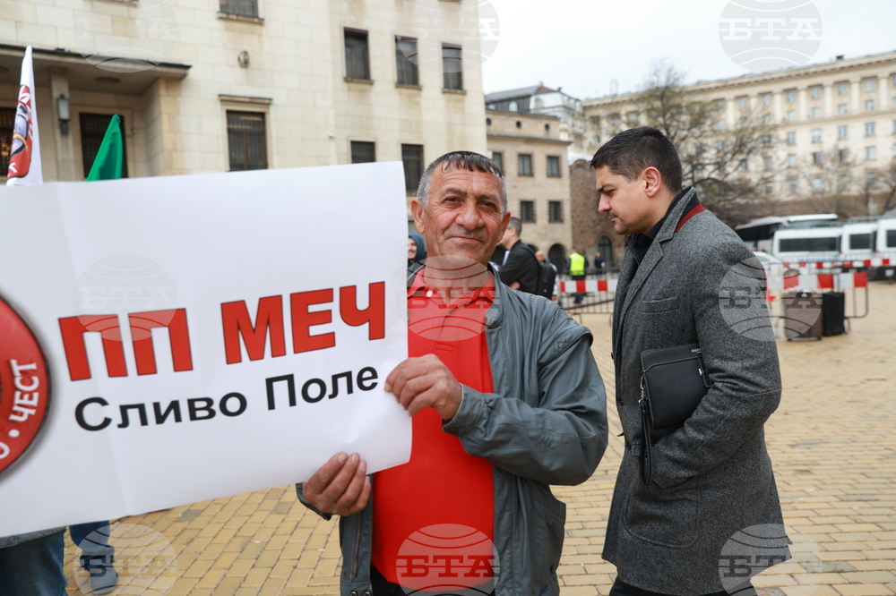Партия МЕЧ  - протест
