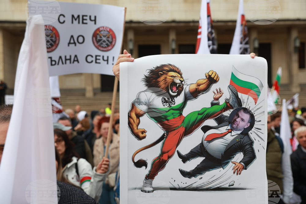 Партия МЕЧ  - протест