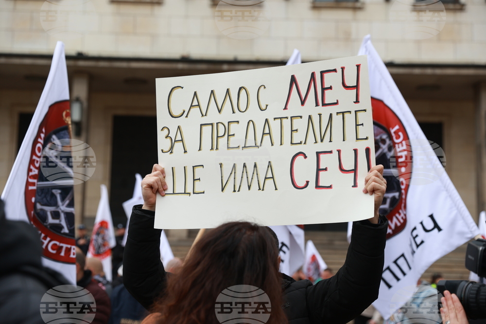 Партия МЕЧ  - протест