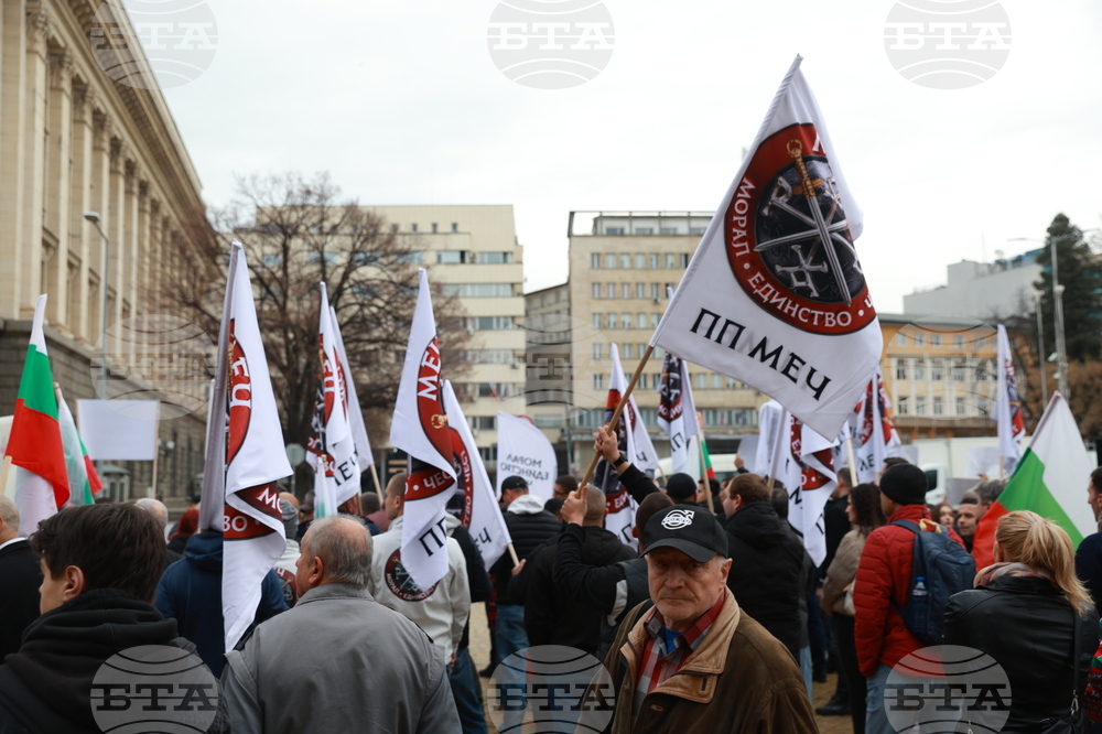 Партия МЕЧ  - протест