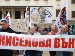 Партия МЕЧ  - протест