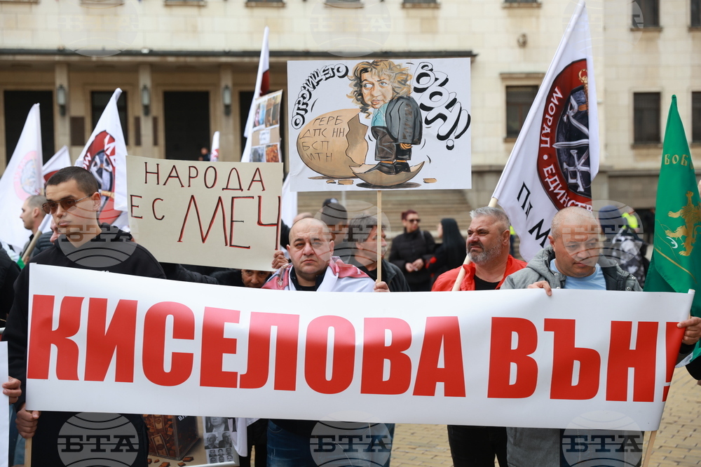 Партия МЕЧ  - протест