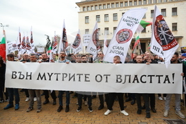 Партия МЕЧ  - протест