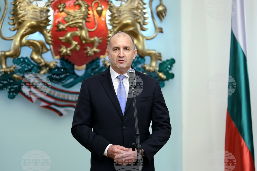 President Rumen Radev: Work Should Not Be Reduced to Means of Survival