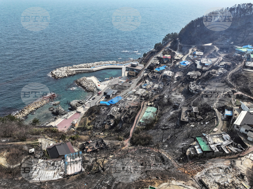 South Korea Wildfires