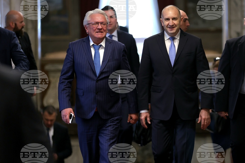 Румен Радев - „Райнметал“ - делегация - среща