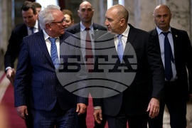 Румен Радев - „Райнметал“ - делегация - среща