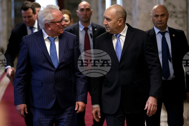 President Says Bulgaria, German Defence Company Rheinmetall Will Have Good Partnership